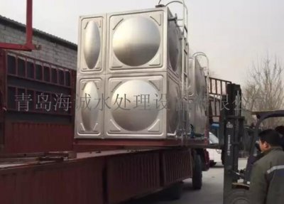 青島海誠水處理設(shè)備準時發(fā)往威海金恒凱廠家